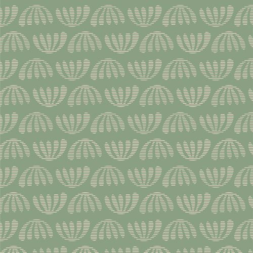 Boho Leaves Matcha – Evolve von Suzy Quilts für Art Gallery Fabrics
