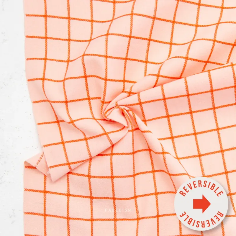 Gewebter Baumwollstoff Trellis in Rosita aus der Kollektion Fine and Dandy von Fableism.