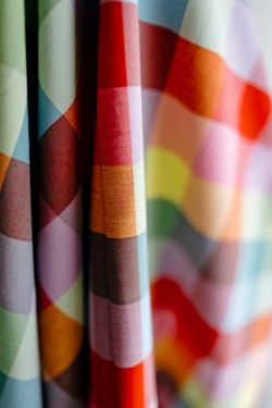 Large Plaid in Rainbow | Picnic Wovens | Art Gallery Fabrics
