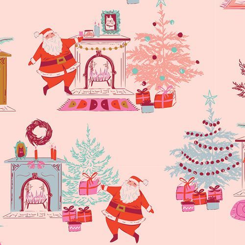 Down the Chimney Taffy – Christmas in Color | Art Gallery Fabrics