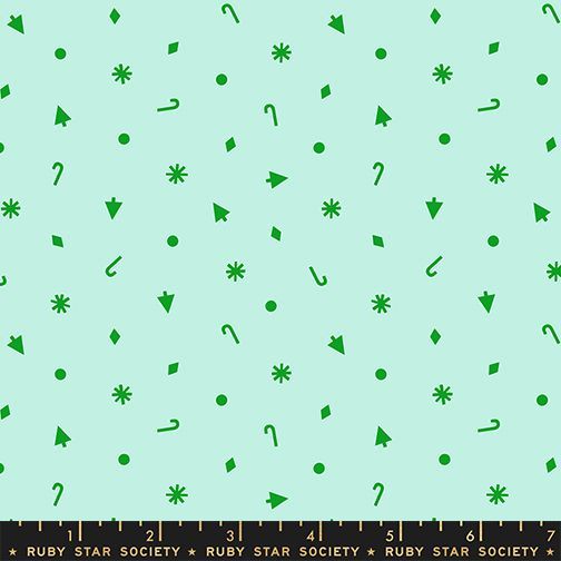 Christmas Confetti – Mint | Merry Happy | Ruby Star Society | RS3103-18 Christmas Confetti – Mint | Merry Happy | Ruby Star Society | RS3103-18