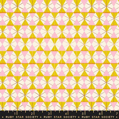 Happy Hexie – Golden Hour Metallic | Merry Happy | Ruby Star Society | RS3102-11M