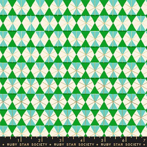 Happy Hexie – Verdant Metallic | Merry Happy | Ruby Star Society | RS3102-16M Happy Hexie – Verdant Metallic | Merry Happy | Ruby Star Society | RS3102-16M