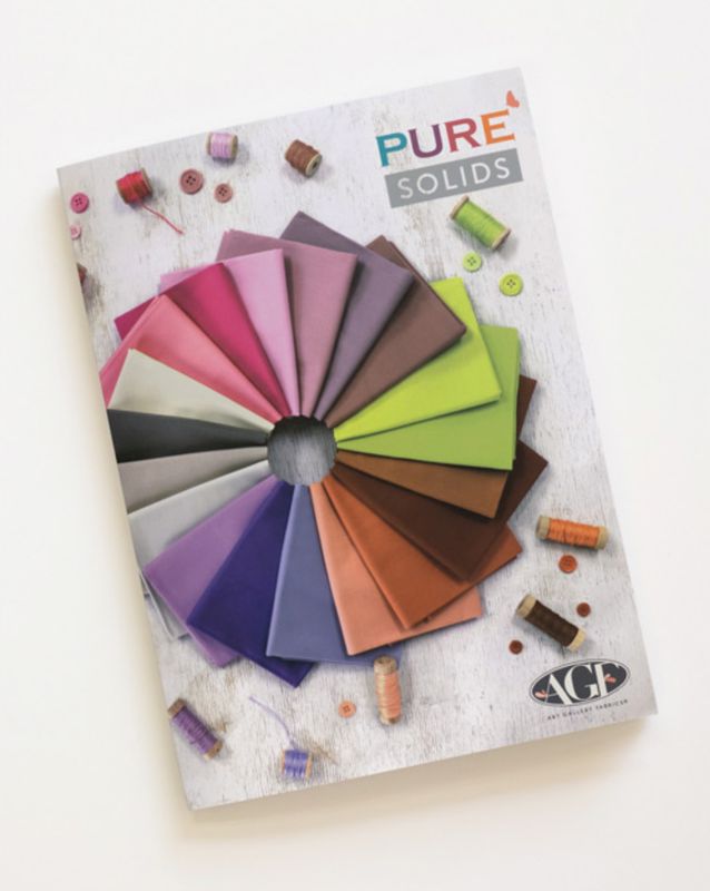 Art Gallery Fabrics Pure Solids Farbkarte | 227 echte Stoffmuster | Color Card CCPE2026 Art Gallery Fabrics Pure Solids Farbkarte | 227 echte Stoffmuster | Color Card CCPE2026