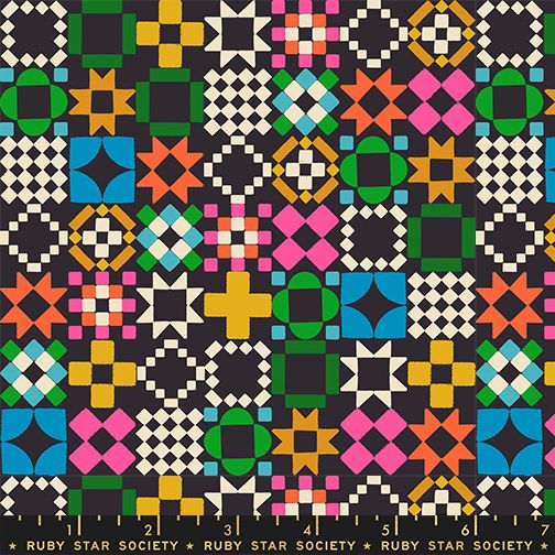 Quilty As Charged – Soft Black | 1-800 Notion | Ruby Star Society | RS5215-14