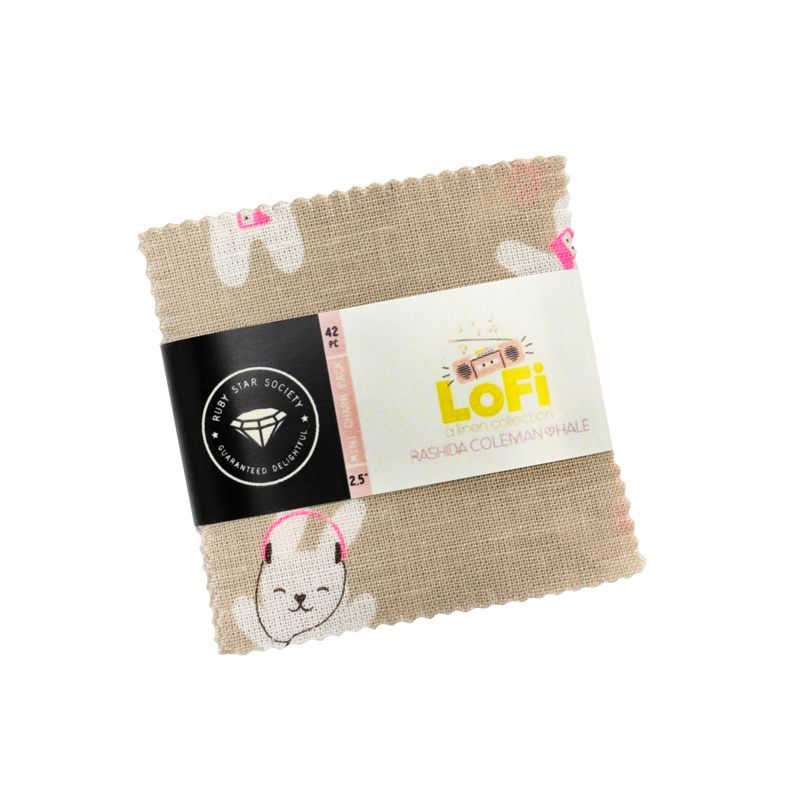 Mini Charm Pack | Lofi Linens | Ruby Star Society | RS1129PP Mini Charm Pack | Lofi Linens | Ruby Star Society | RS1129PP