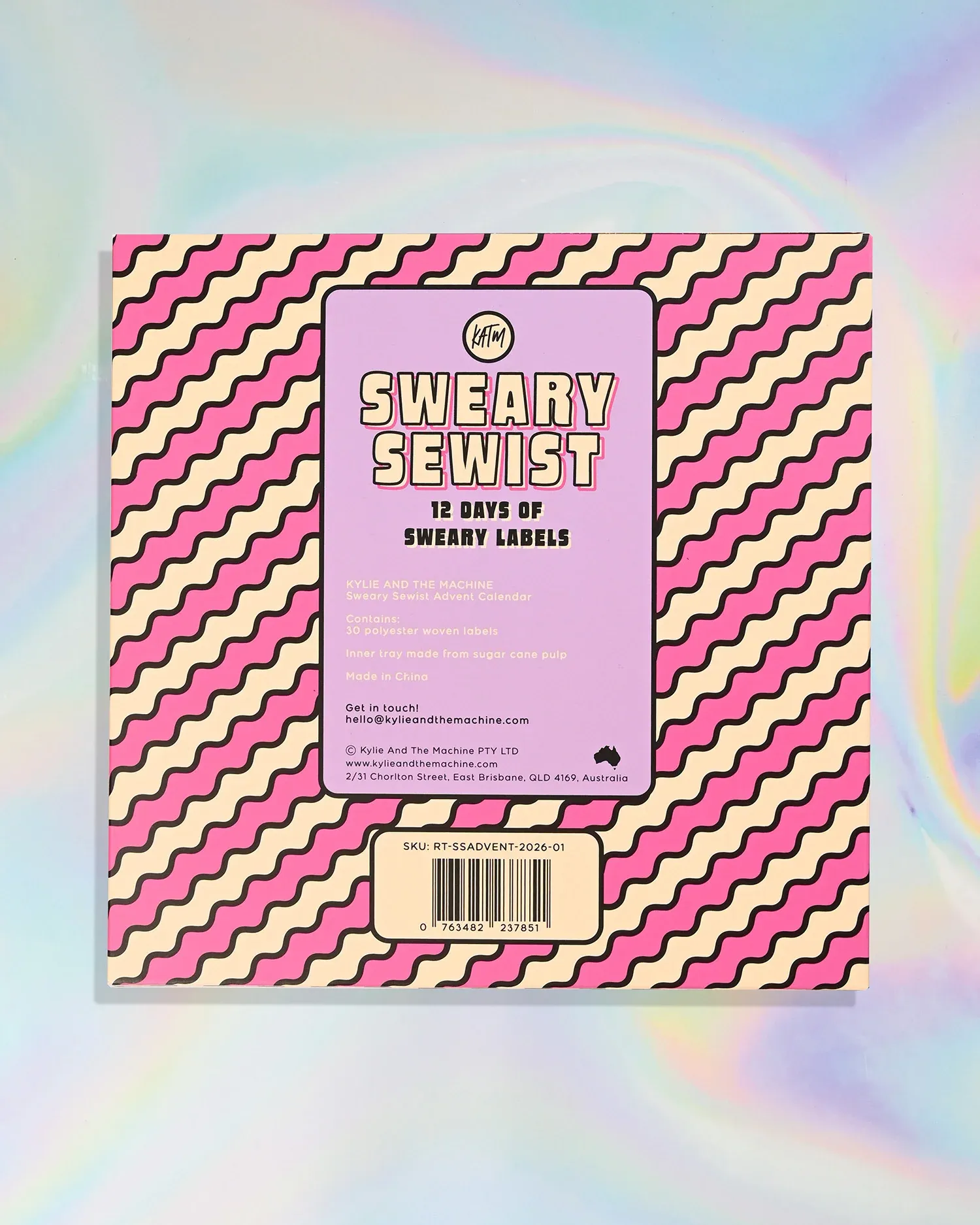 Sweary Sewist Adventskalender 2026 | 12 Tage Weblabels | Kylie and the Machine