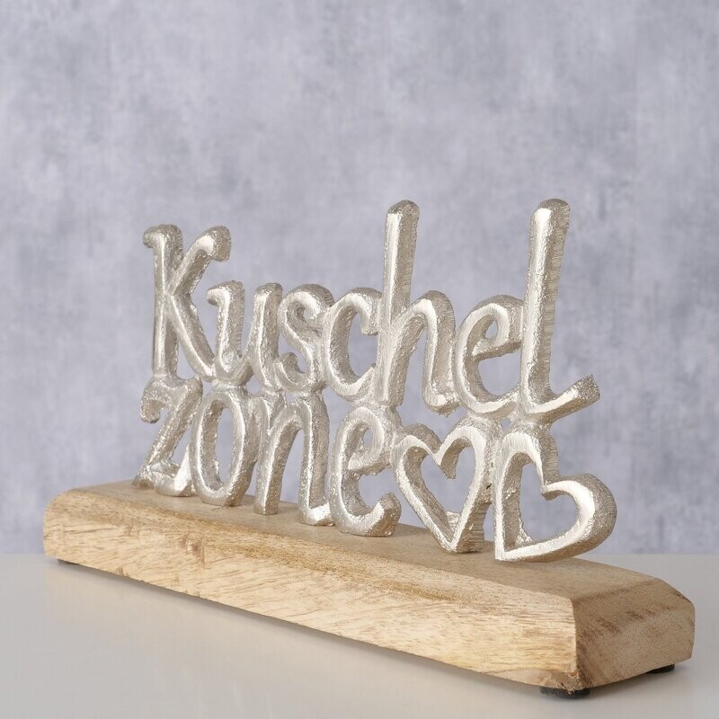 Schriftzug Kuschelzone