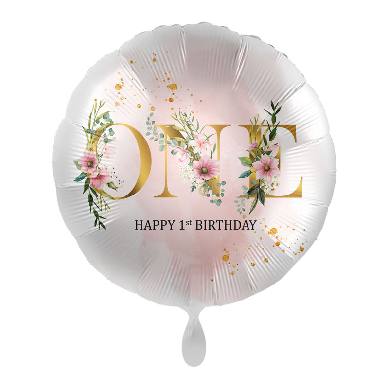 "1 Ballon - ONE Floral"