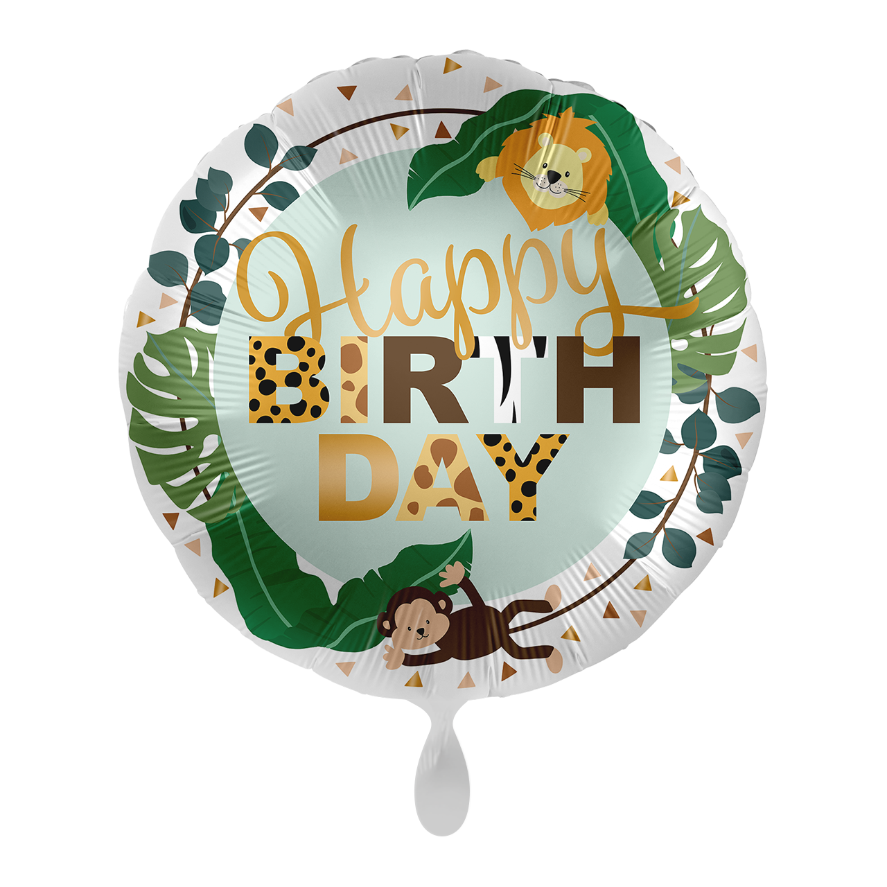 "1 Balloon - Jungle Friends Birthday - ENG"