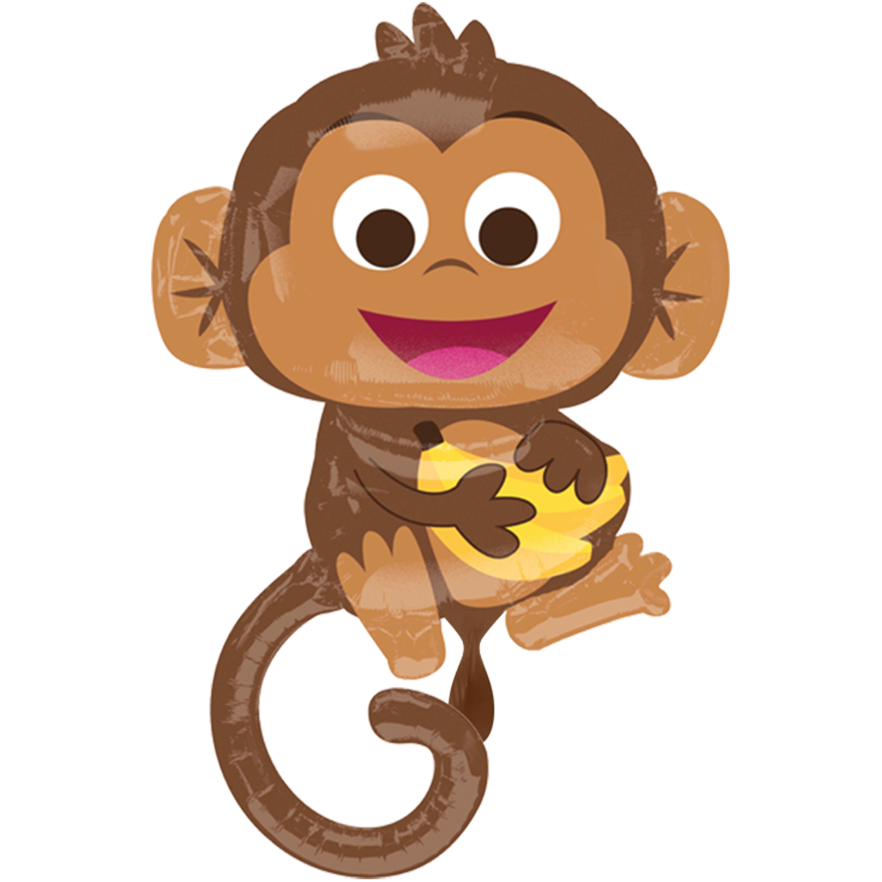 "1 Ballon XXL - Happy Monkey"