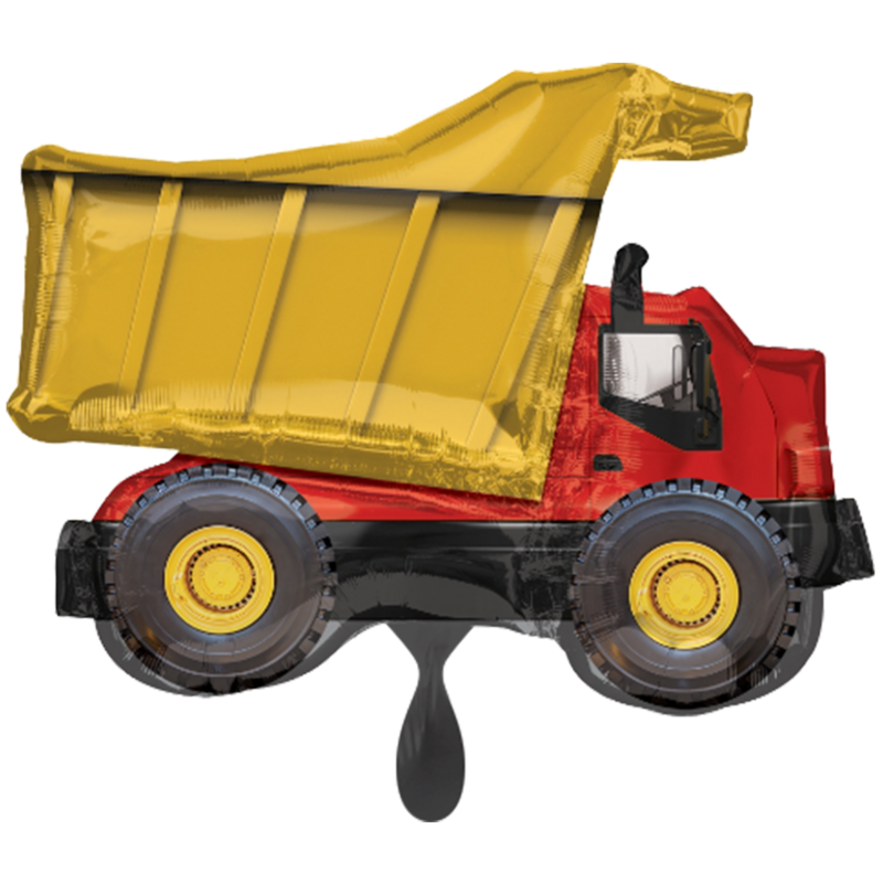 "1 Ballon XXL - Dump Truck"