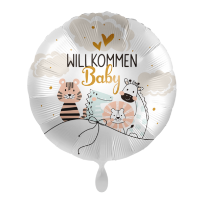Baby Willkommen Ballon