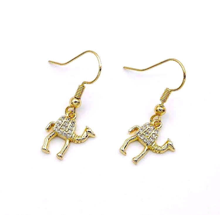 5783 Camel Earrings