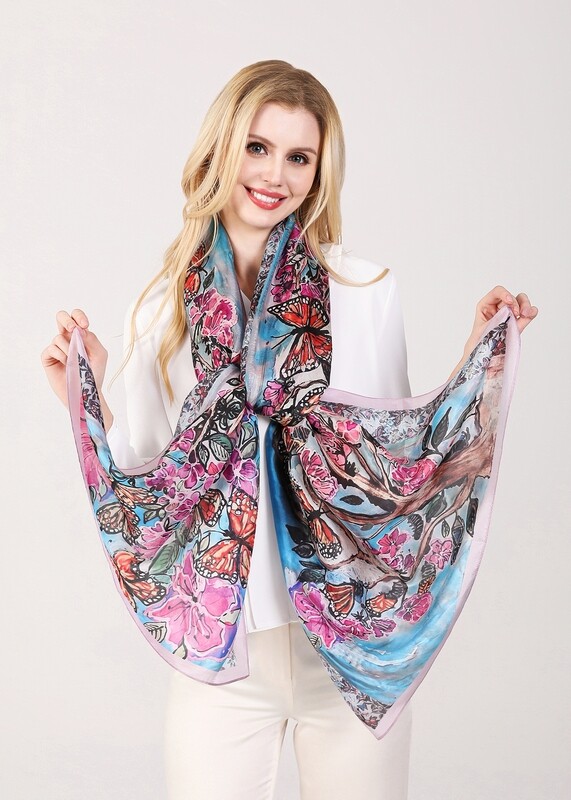 Emerging Army Butterfly Scarf (Small)