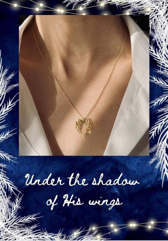 Under the Shadow of His Wings Necklace