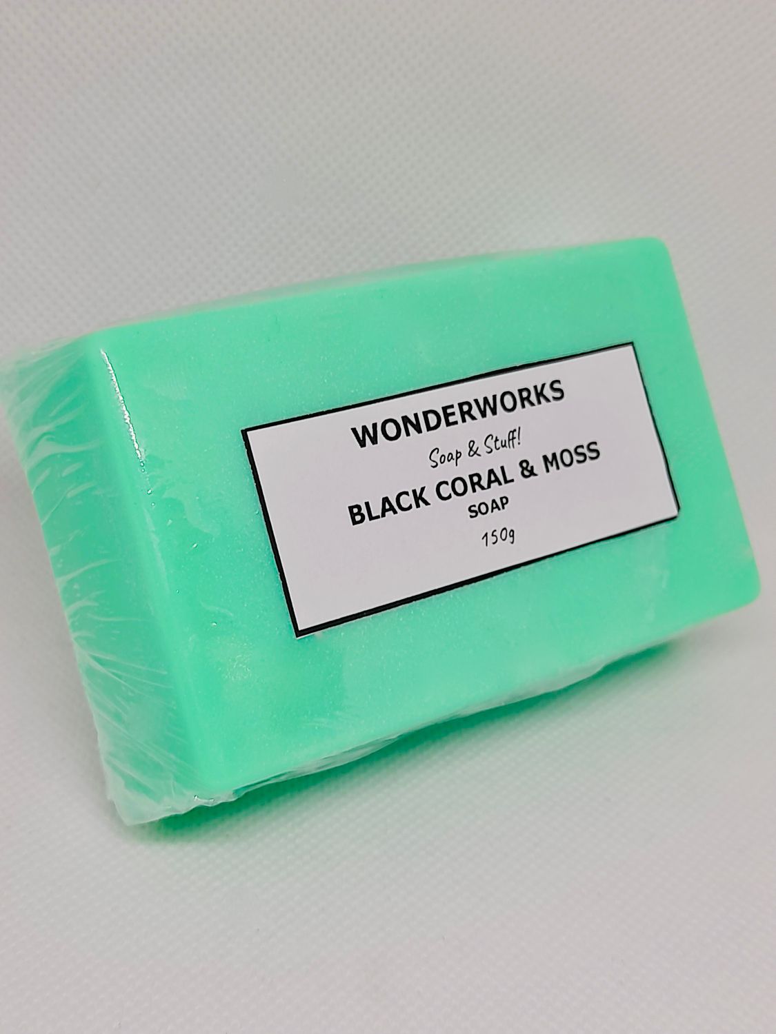 Black Coral &amp; Moss Soap