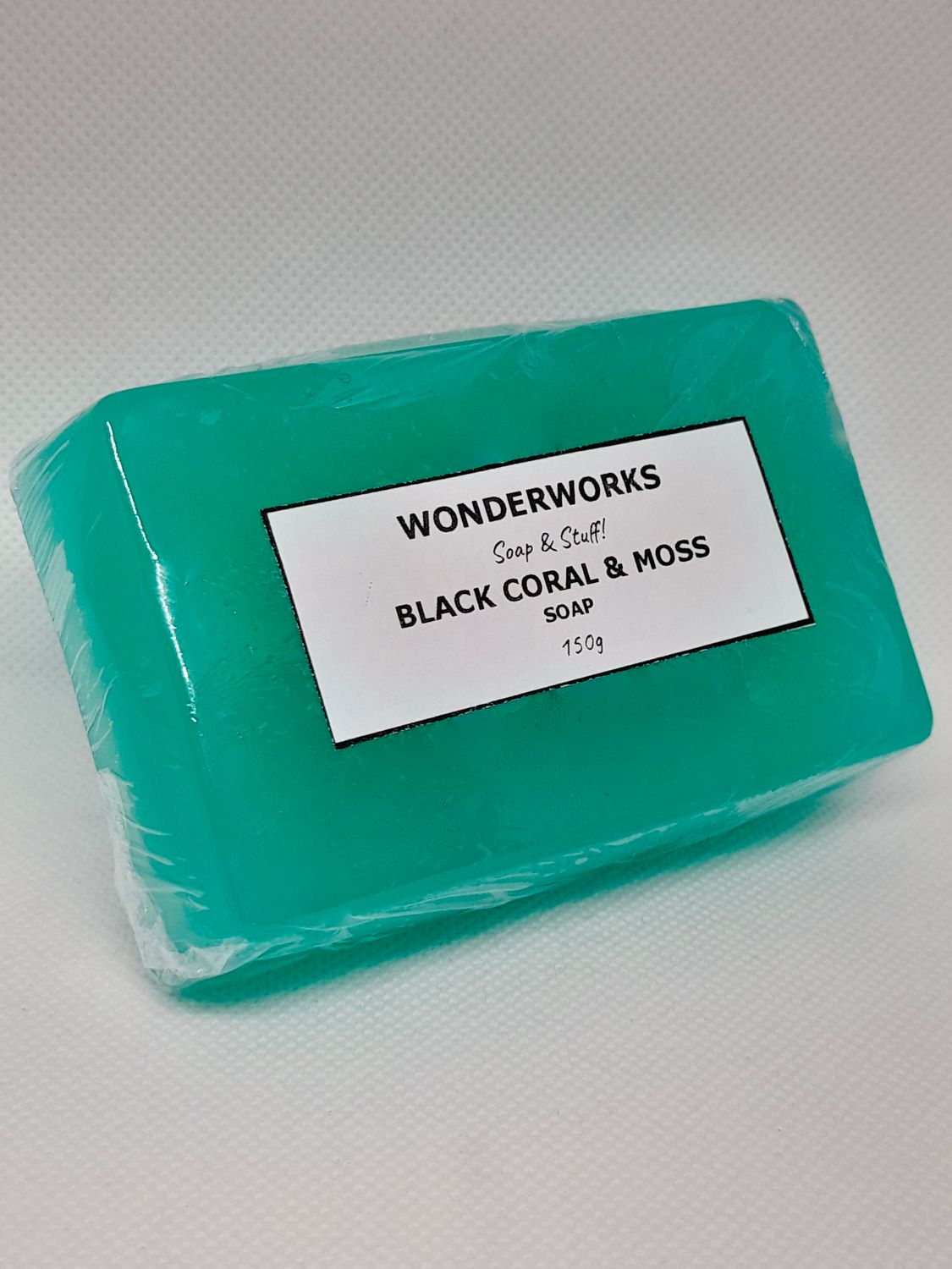 Black Coral &amp; Moss Soap