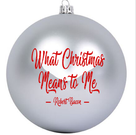 What Christmas Means To Me Ornament