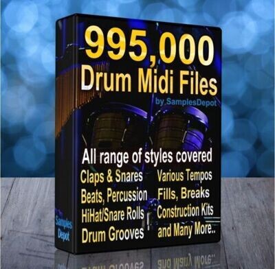 995,000 sample midi pack