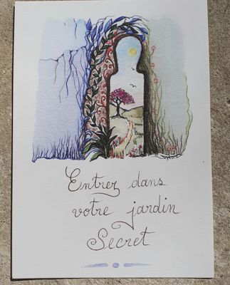 Print &quot; Entrez dans votre jardin secret&quot;