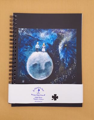 Carnet impression&quot; Sur le chemin des étoiles &quot;