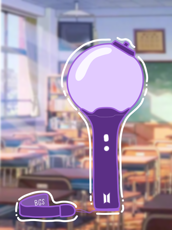 BGS OFFICIAL LIGHTSTICK VER1 BARBIEBONG (LIMITED EDITION)
