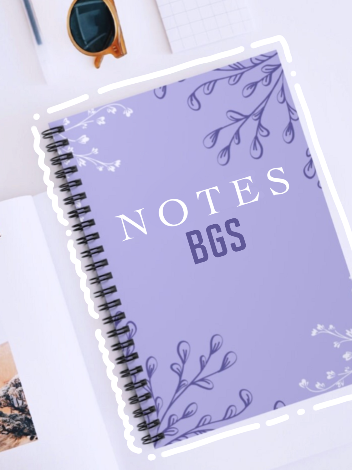 &#39;Notes&#39; Notebook by BGS