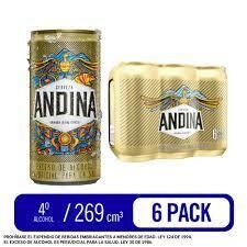 SIX PACK ANDINA LATA 269ML