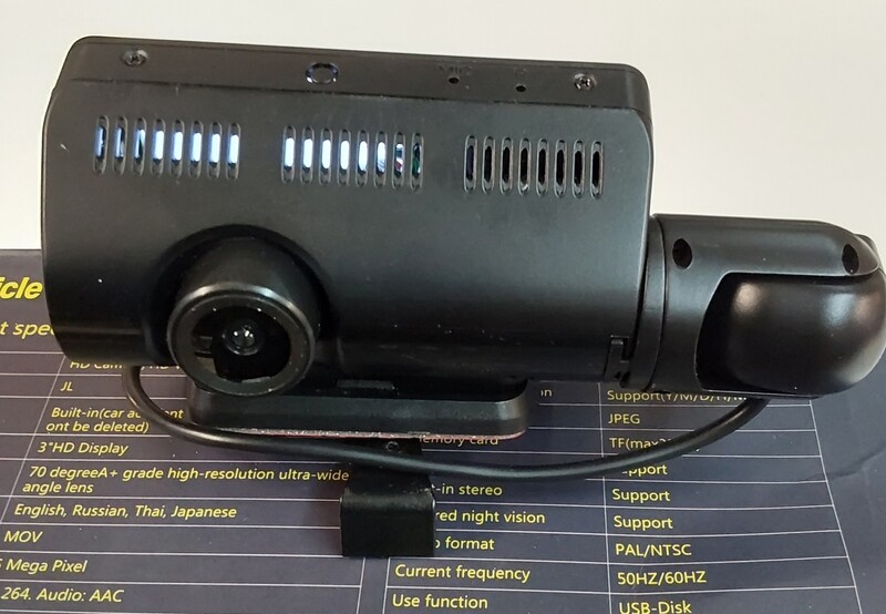 Black Box Dual Dash Camera