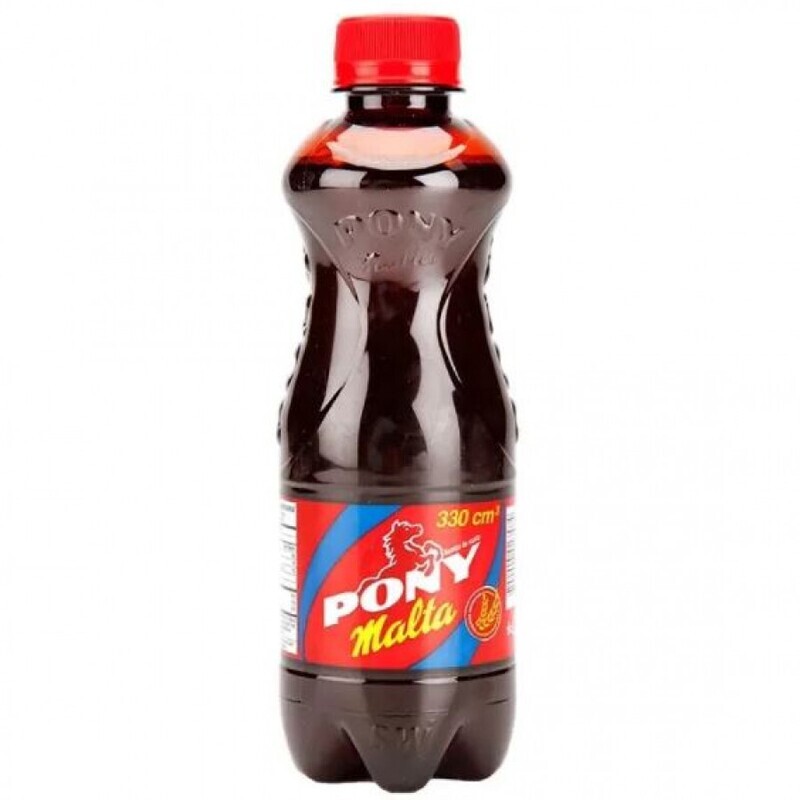 Pony malta plastico  330 ml  x 24