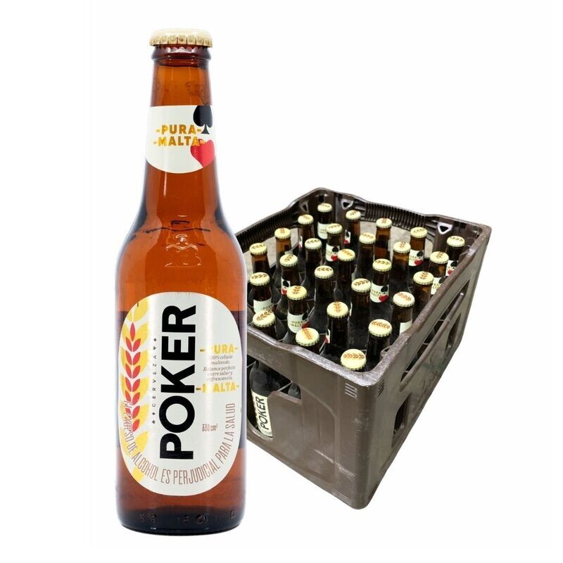 Poker malta botella  x 30
