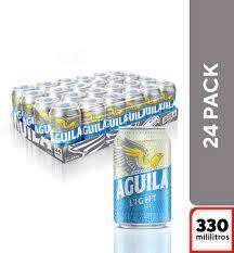 Aguila light lata  x  24