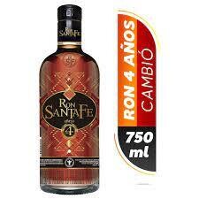 Ron santafe  750  ml botella