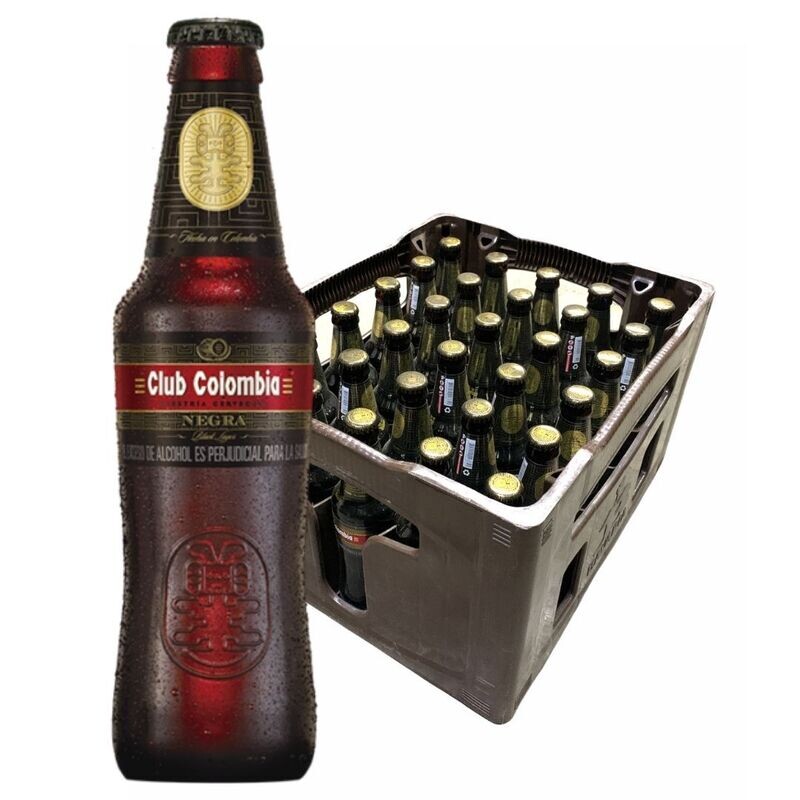 Club colombia negra   botella x 30
