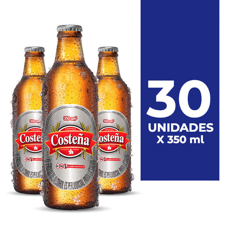 Costella botella  350 ml x 30
