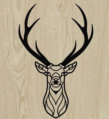 Deer (Front) Wall Decor