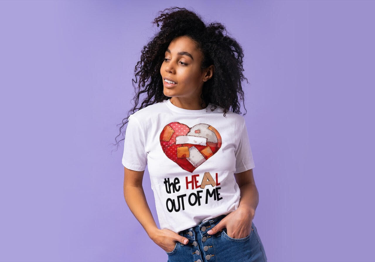 The Healing Tee by P. Monae'