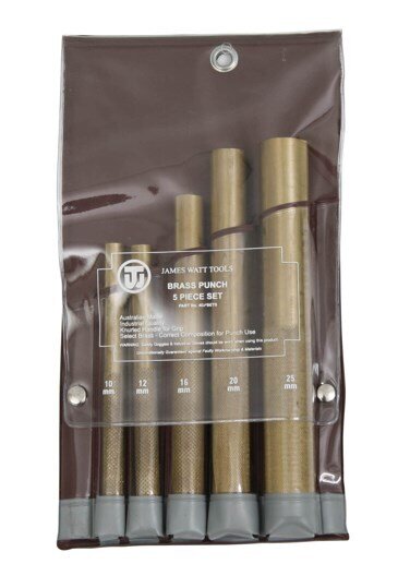 Brass Punch 5 Piece Set