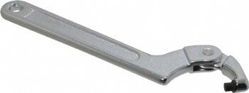 Adjustable C Type Pin Wrench 4mm Pin, Capacity: 19 to 50mm