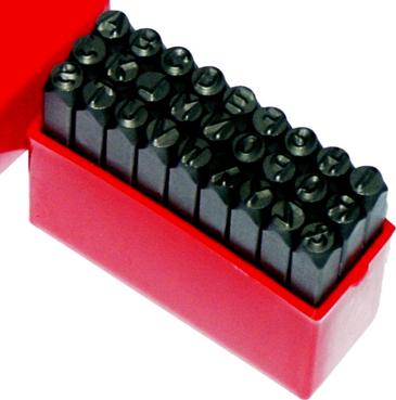 3/8 Inch (10mm) Letter Stamps