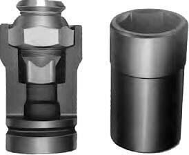 BUDD Socket Wheel Nut Socket Hex 41mm Square 21mm 3/4 Inch Dr