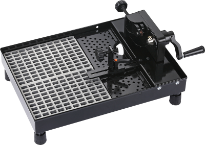 Oil Filter Cutter with Drain Base