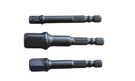 3 Pc Extra Long Socket Adaptor