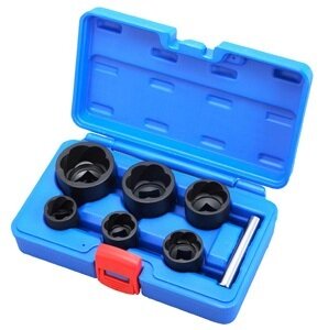 6 Pc Twist Socket Set 1/2 Inch Dr & 3/4 Inch  Dr