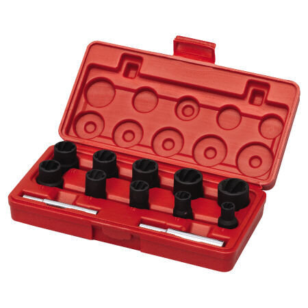 10 Pc Twist Socket Set