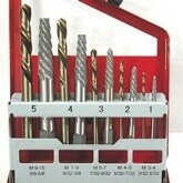 10 PC Cobalt Drill & Extractor Set