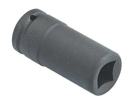 Budd Socket 19mm x 3/4 Inch Dr Deep Square Socket C/M