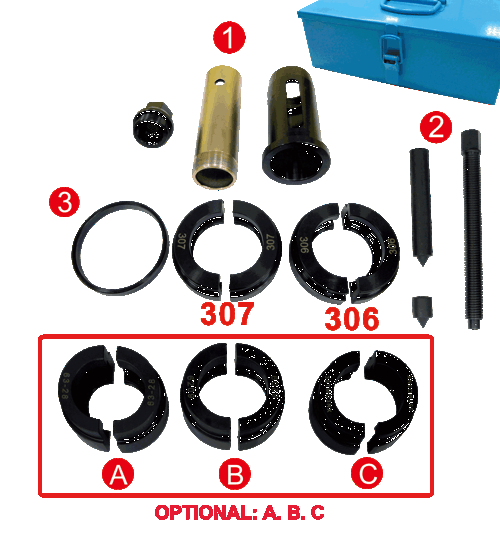 Truck Transmission Bearing Puller