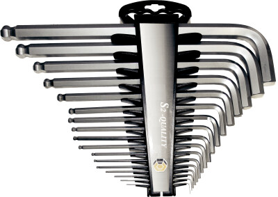 17Pc Imperial SAE Jumbo Ball Drive Hex Key Set